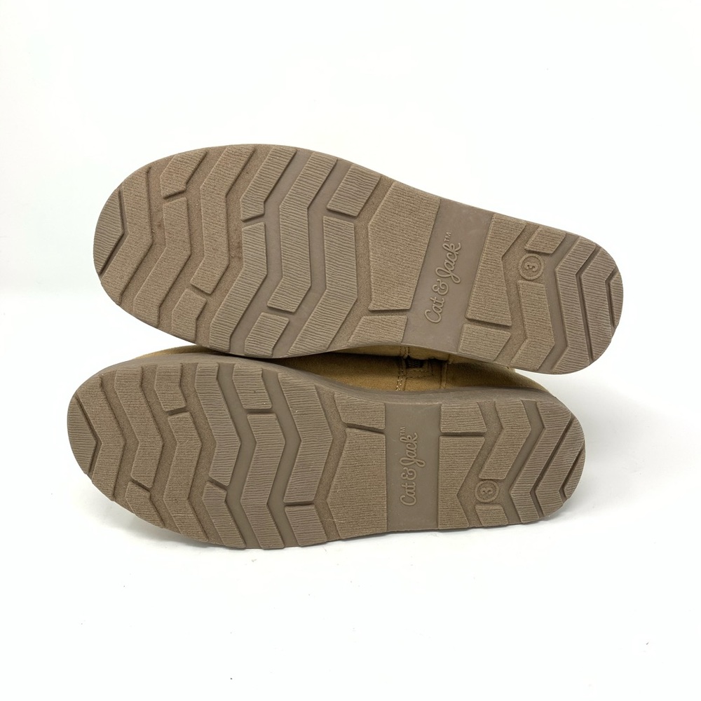 NWT Cat & Jack Girls' Haiden Tan Winter Boots - Picture 9 of 12